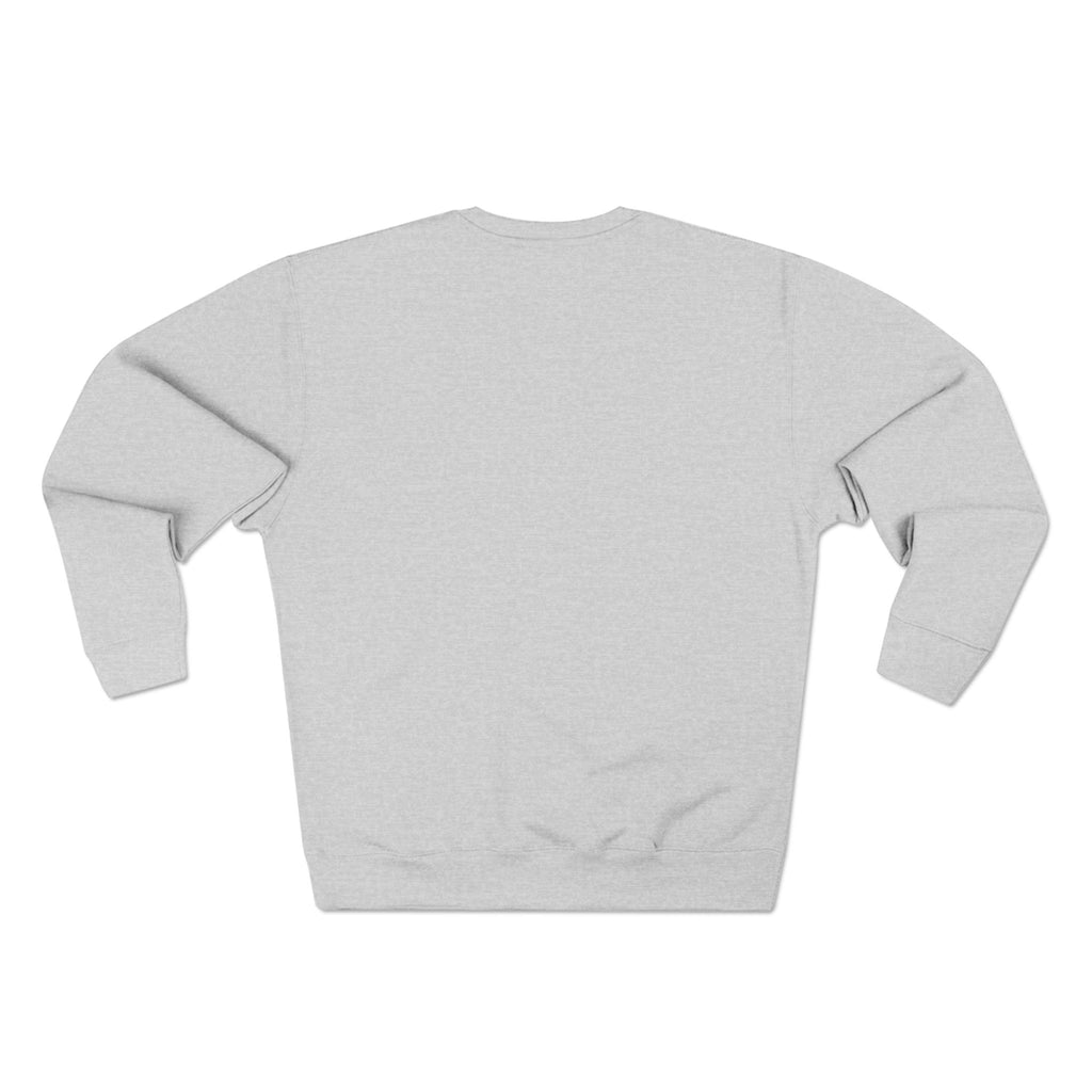 LA Monogram Crewneck Sweatshirt - Minimal Athletic Logo Pullover